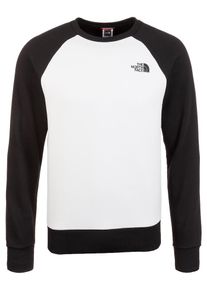 The North Face, Herren Sweatshirt 'Raglan Red Box Crew', Rot / Schwarz / Wei&szlig;