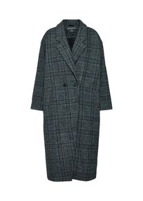 Review, Damen Mantel 'OVERSIZED CHECK', Anthrazit