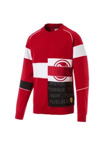 Puma, Herren Sweatshirt `Ferrari Street`, Rot / Schwarz / Wei&szlig;