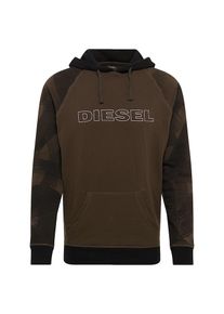 Diesel, Herren Sweatshirt 'UMLT-BRIAN SWEAT-SHIRT', Braun / Dunkelbraun