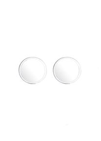 PAULO FANELLO, Herren Manschettenknopf, Silber / Weiß