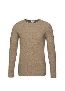 Nowadays, Herren Pullover 'RH structur', Hellbraun