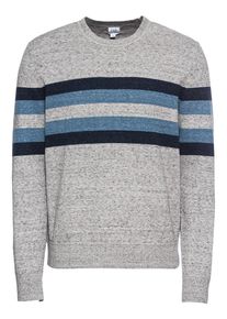 GAP, Herren Pullover 'V-SH CTTN CREW', Blau / Grau