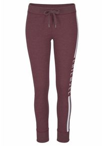 Chiemsee, Damen Leggings, Weinrot / Wei&szlig;