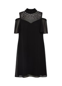 comma, Damen Kleid, Schwarz