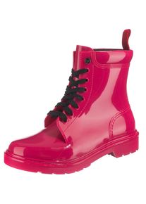 GOSCH SYLT, Damen Gummistiefel, Neonpink / Schwarz