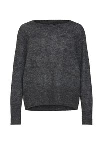 Only, Damen Pullover 'onlHANNA L/S PULLOVER KNT', Dunkelgrau