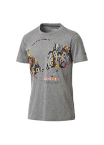 Puma, Herren T-Shirt 'Double Bull', Graumeliert
