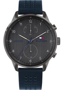 Tommy Hilfiger, Herren Uhr 'Casual, 1791578', Navy / Basaltgrau