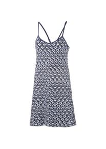 Maui Wowie, Damen Tr&auml;gerkleid, Blau / Wei&szlig;