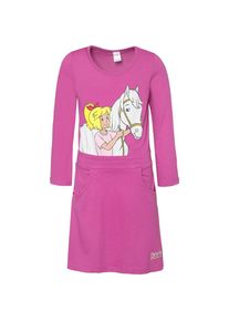 Bibi und Tina, Mädchen Kleid, Gelb / Pink / Rosa / Weiß
