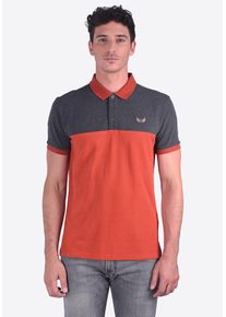 Kaporal5 Kaporal, Herren Poloshirt Shopy Megmwh aus weicher Baumwolle, Orange