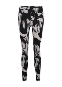 Casall, Damen Sport-Hosen 'Sweeping', Beige / Schwarz