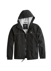 Hollister, Herren Jacke 'MESH LINED HOODED WB', Schwarz