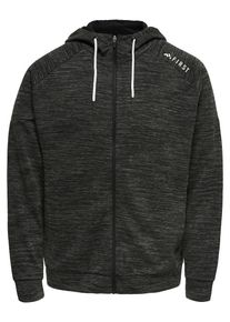 FIRST, Herren Sweatshirt, Dunkelgrau
