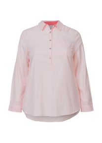 sheego, Damen Tunika, Rosa / Wei&szlig;