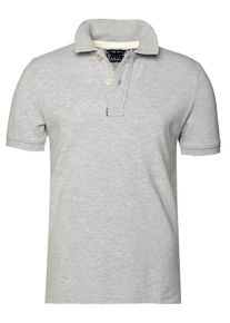 Code-Zero, Herren Poloshirt 'Shore Polo', Graumeliert