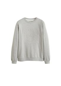 Mango Man, Herren Sweatshirt 'Edwin', Graumeliert