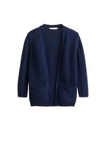 Mango Kids, M&auml;dchen Strickjacke 'Class', Navy