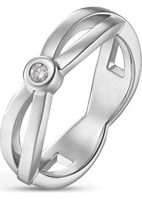 Christ, Damen Ring '87532151', Silber