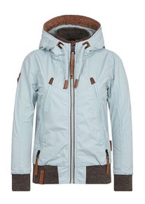 Naketano, Damen Jacke, Hellblau / Braun