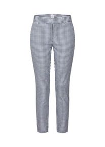 GAP, Damen Hose 'SKINNY ANKLE PLAID/STRIPE', Blau