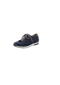 Gabor, Damen Schn&uuml;rschuhe, Dunkelblau / Taupe