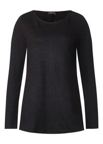 Street One, Damen Shirt 'Larina', Anthrazit