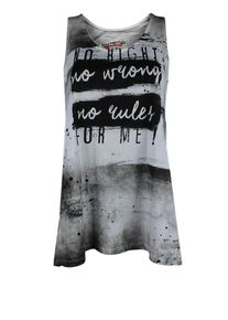 Trueprodigy, Damen Top 'No Rules', Schwarz