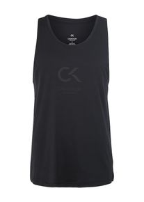 Calvin Klein Performance, Herren Tank 'LOGO TANK', Schwarz / Weiß