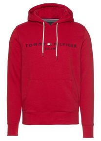 Tommy Hilfiger, Herren Sweatshirt, Nachtblau / Feuerrot / Wei&szlig;