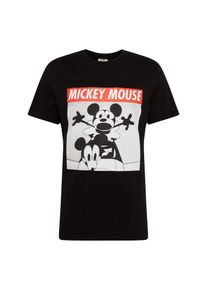 Jack & Jones JACK & JONES, Herren T-Shirt 'MICKEY', Grau / Hellrot / Schwarz / Weiß