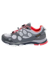 Jack Wolfskin, Damen Trailrunningschuh 'TRAIL EXCITE TEXAPORE LOW W', Hellgrau / Dunkelgrau