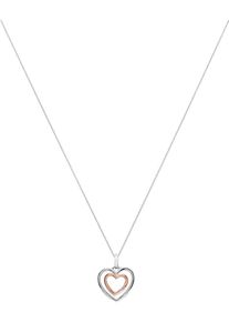 Christ, Damen Kette '86456494', Rosegold / Silber