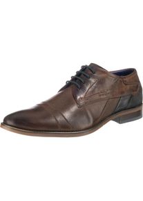 Bugatti, Herren Schnürschuhe 'Luano', Braun / Schwarz