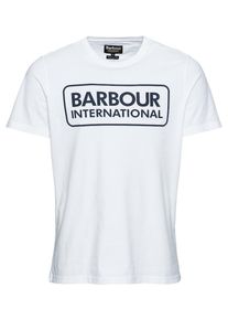 Barbour International, Herren T-Shirt 'Essential Large Logo Tee', Weiß