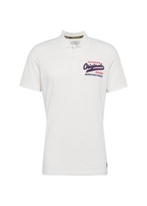Jack & Jones JACK & JONES, Herren Shirt 'JORVARCITY POLO SS', Weiß