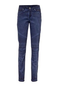 Heine, Damen Bikerhose, Blau