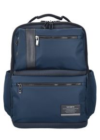 Samsonite, Damen Openroad Weekender Rucksack Leder 48 cm Laptopfach, Dunkelblau / Schwarz