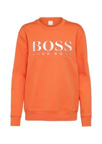 BOSS, Damen Sweatshirt, Orange / Silber