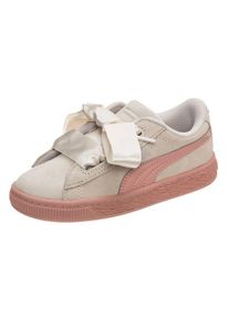 Puma, M&auml;dchen 'Suede Heart Jewel' Sneaker Kleinkinder, Beige