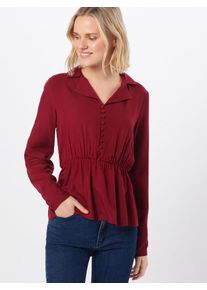 Pieces, Damen Bluse 'RINNA', Rot
