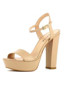 Evita, Damen Sandalette, Beige
