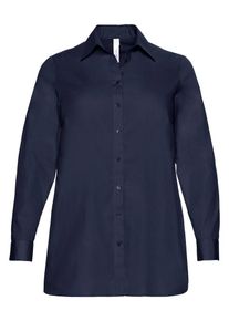 sheego Casual, Damen Longbluse, Marine