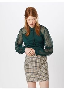 Object, Damen Bluse 'DOTTY', Dunkelgrün