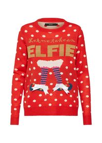 V&eacute;ro Moda VERO MODA, Damen Pullover 'VMALFIE', Dunkelblau / Gold / Dunkelpink / Rot / Wei&szlig;