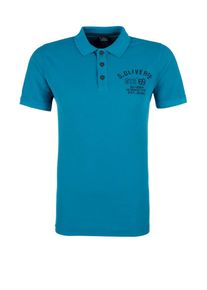 s.Oliver RED LABEL, Herren Poloshirt, Royalblau