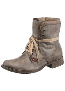 Rieker, Damen Schnürstiefeletten, Taupe