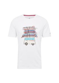 & Colours & Sons COLOURS & SONS, Herren Shirt 'DUST', Mischfarben / Weiß