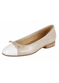 Gabor, Damen Ballerina, Sand / Offwhite